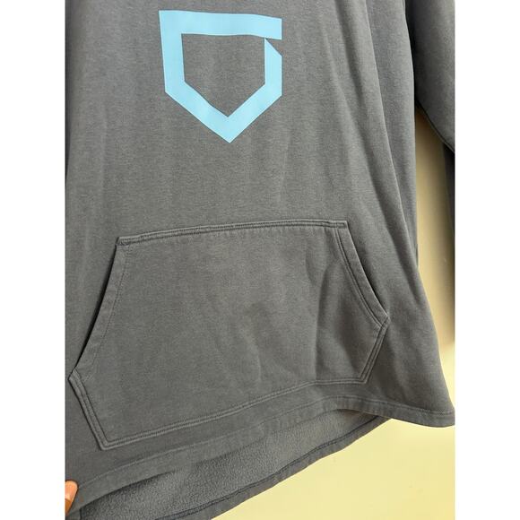Under Armour Girls' Softball Hoodie - Youth XL Blue - Picture 3 of 7